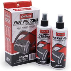 Edelbrock Air Filter Oil and Cleaning Kit - Click Image to Close